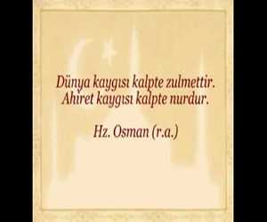 hz osman'ın sözleri