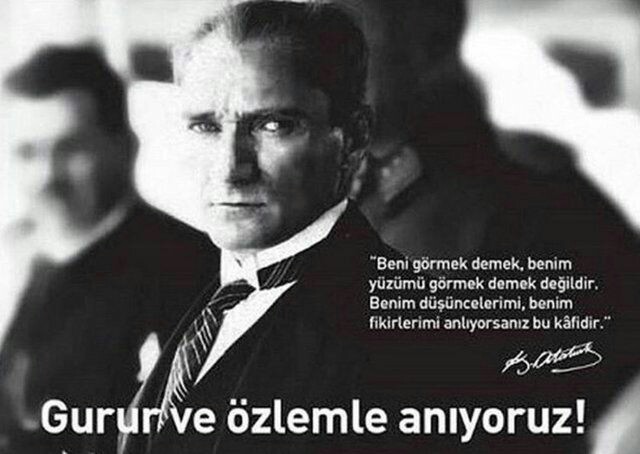 10 kasım Atatürkü anma saygı mesajı whatsapp 