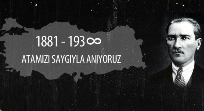 10 kasım Atatürkü anma mesajları resimli 