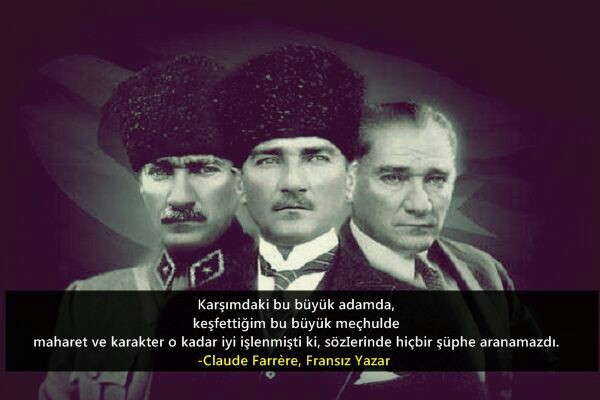 10 kasım Atatürkü anma mesajları Twitter 