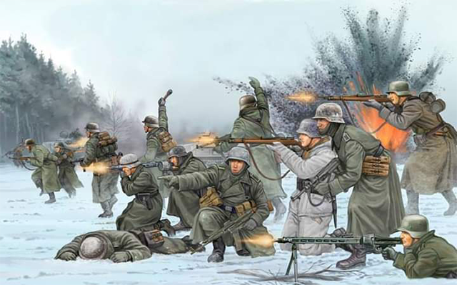 2.Dünya Savaşının Anlatan Çizimler