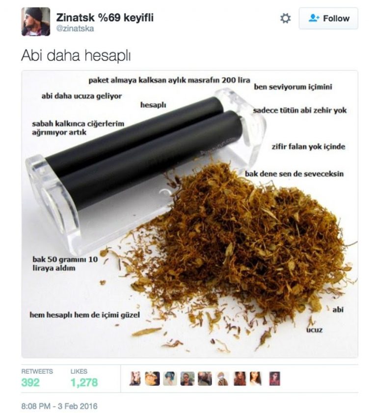 Sigara Zama İsyan Eden 13 KomiknTweet