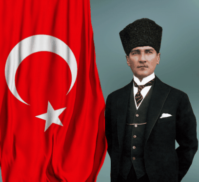Atatürk türk bayrağı gif 