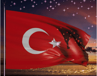 Hareketli türk bayrağı gif 
