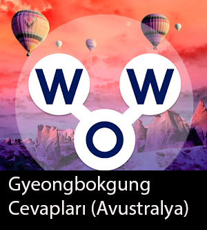 WOW Oyunu – Gyeongbokgung Cevapları (Güney Kore)