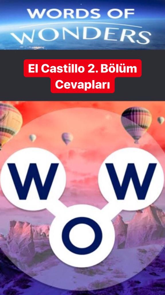 El Castillo 2. Bölüm (Wow- Kelime Bulmaca Oyunu)