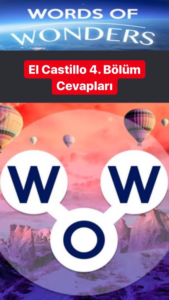 El Castillo 4. Bölüm (Wow- Kelime Bulmaca Oyunu)