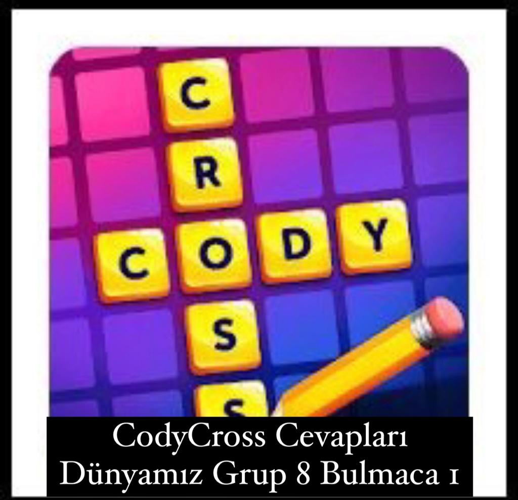 CodyCross Cevapları Dünyamız Grup 8 Bulamaca 2 (Kelime Bulmaca Oyunu)